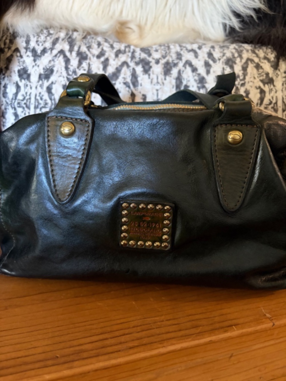 Campomaggi Handbag Bottle Green - Picture 2 of 11